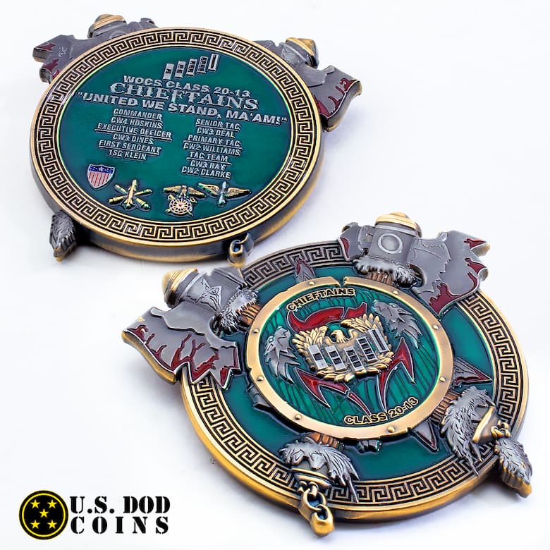 Custom Challenge Coins Pricing U.S. DOD Coins